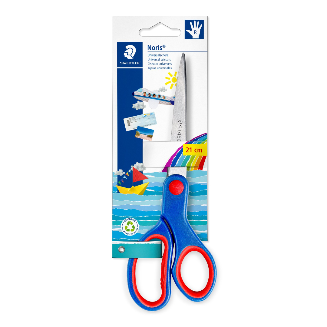 Staedtler Noris Scissors  21cm Bls=1Pc ST-965-21-NBK04